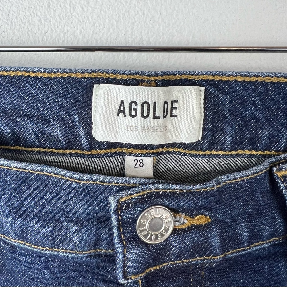 Agolde Riley Long Slim Leg Jeans - Picture 6 of 6